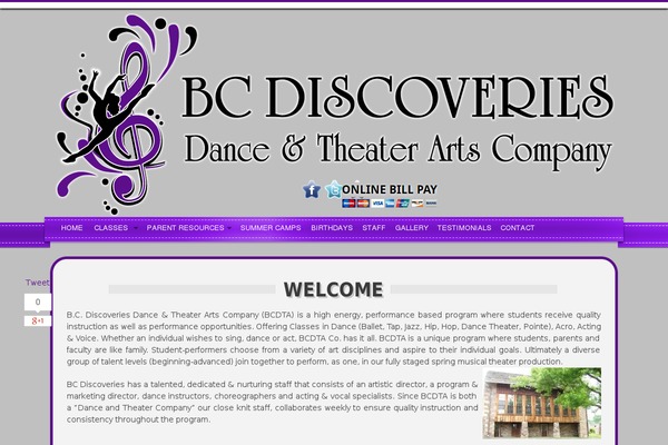 bcdiscoveries.com site used Bcd
