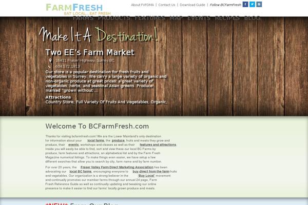 bcfarmfresh.com site used Bcfarmfresh