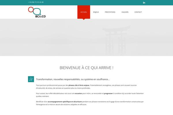 Businessid-wp theme site design template sample