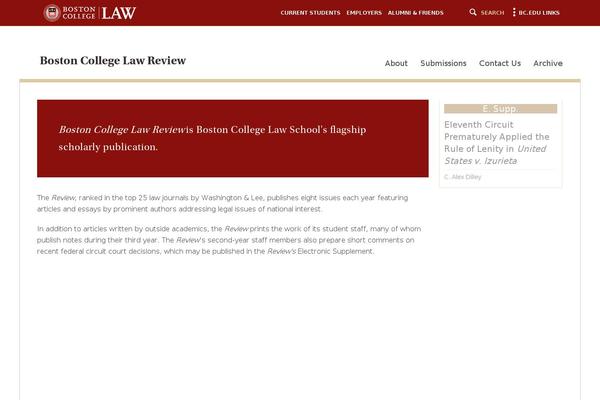 bclawreview.org site used The-newspaper