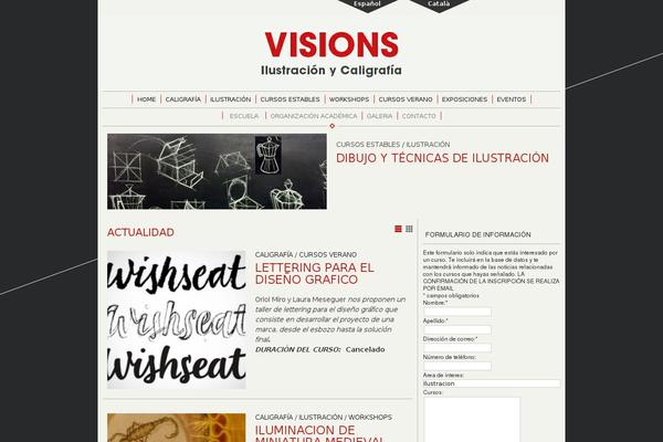 bcn-visions.com site used Visionsii