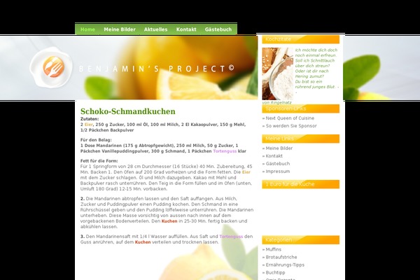 Citrus Mix theme site design template sample