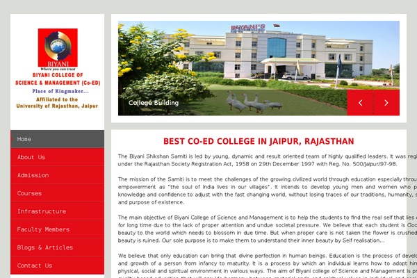 bcsmjaipur.com site used Bcsm