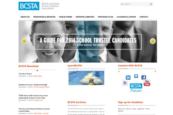 bcsta.org site used Organic-startup
