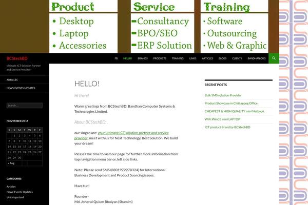 Site using Responsive Menu plugin