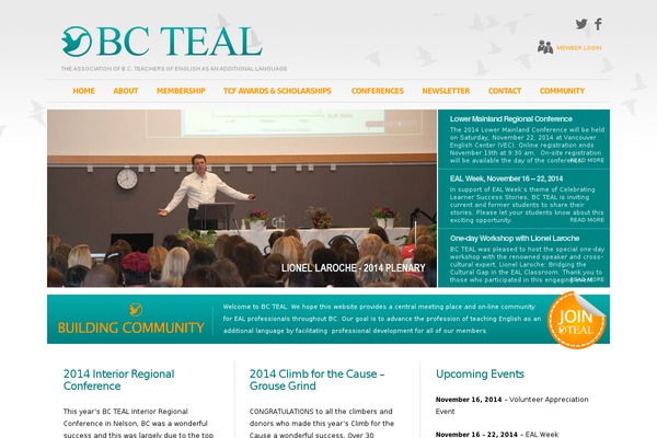 bcteal.org site used Bcteal