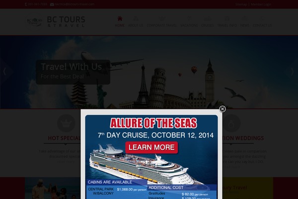 bctours-travel.com site used Bctours