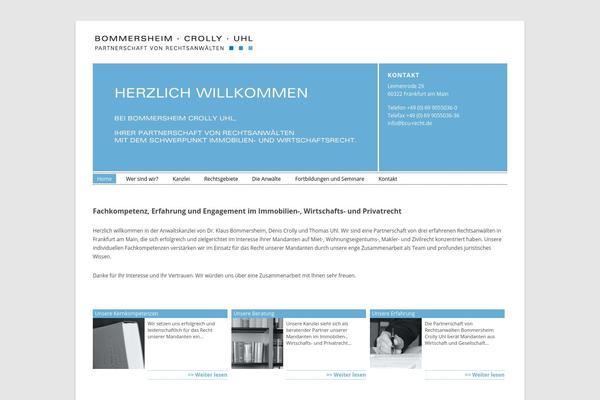 Twenty Twelve theme site design template sample