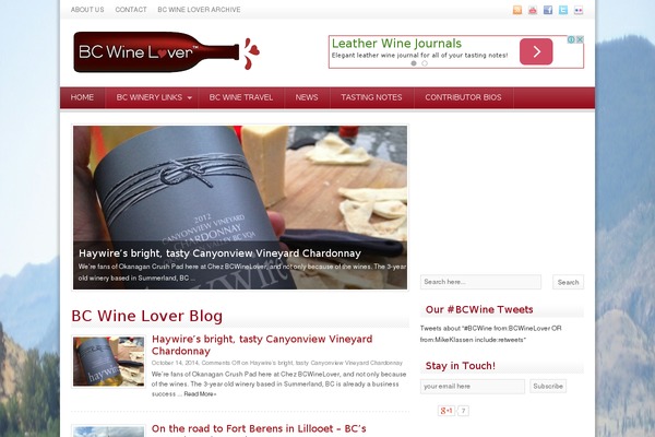 bcwinelover.com site used Themify-infinite