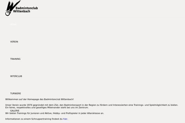 Impreza theme site design template sample