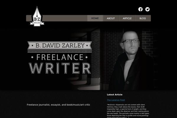 Twenty Twelve theme site design template sample