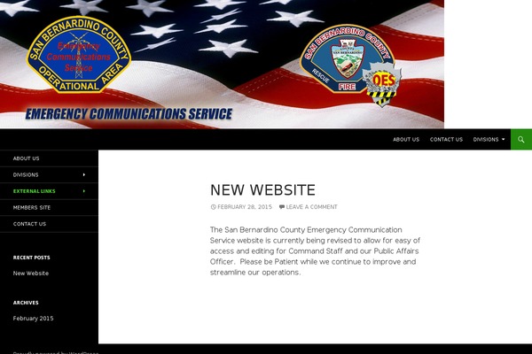 Twenty Fourteen theme site design template sample