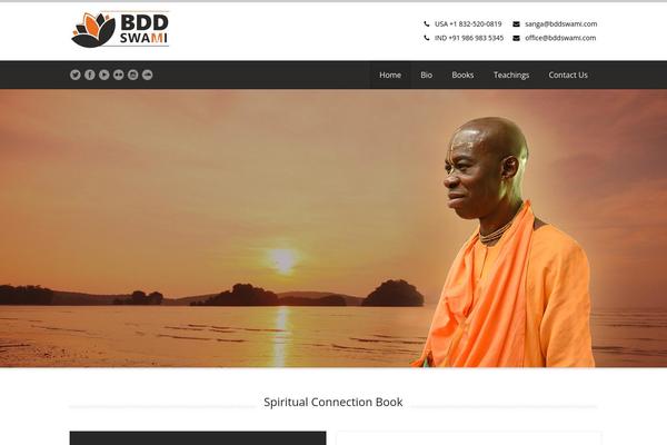 bddswami.com site used Spiritual-child