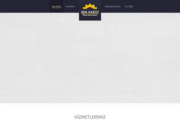 Renovation theme site design template sample