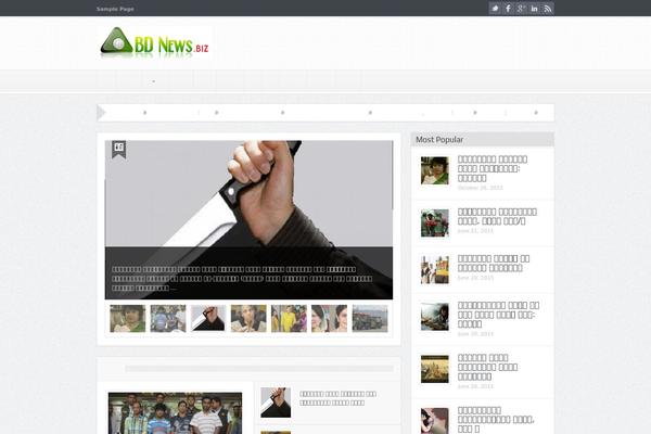 Goodnews v4.8 theme site design template sample