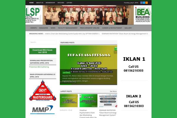 bea-indonesia.org site used Bea