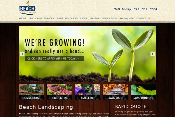 beach-landscaping.com site used 3rf-site