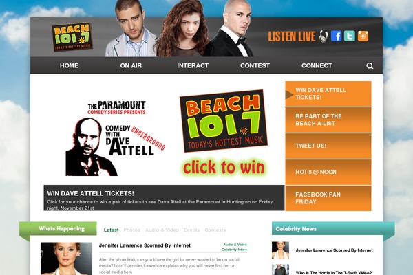 beach1017.com site used Beach2014