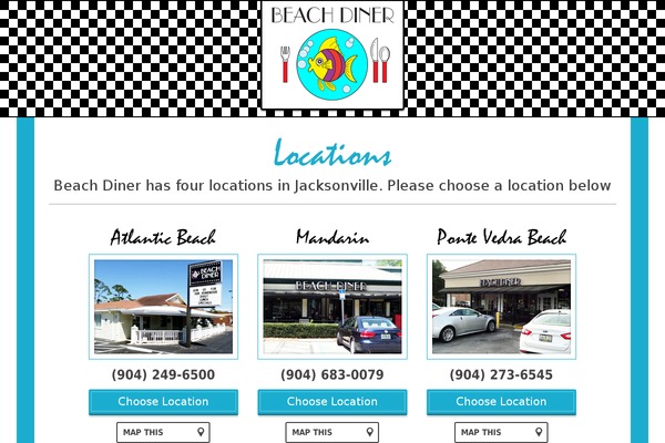 beachdiner.com site used Beach-diner-wp