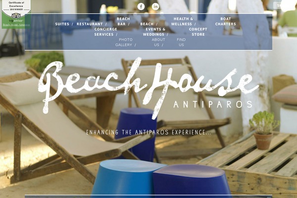 beachhouseantiparos.com site used Beachhouse
