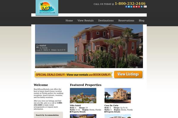 beachhouserentals.com site used Beachhouserentals