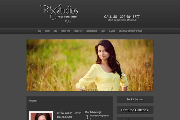 Photolux theme site design template sample