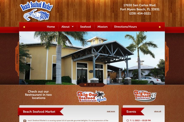 beachseafoodfmb.com site used Beach