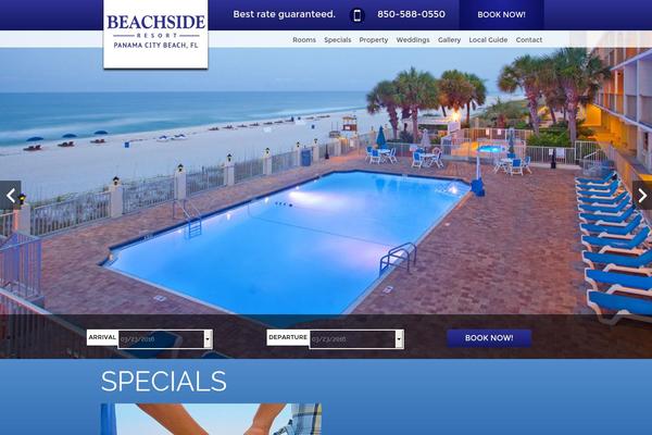 Beachfront-2017 theme site design template sample
