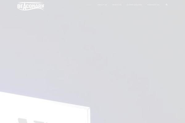 Ark theme site design template sample