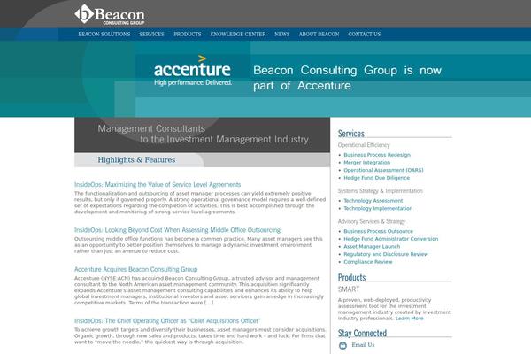 beaconcgi.com site used Blank-theme