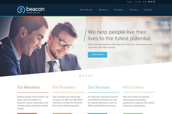 beacon theme websites examples