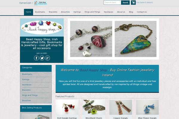 beadhappyshop.ie site used Beadhappyshop