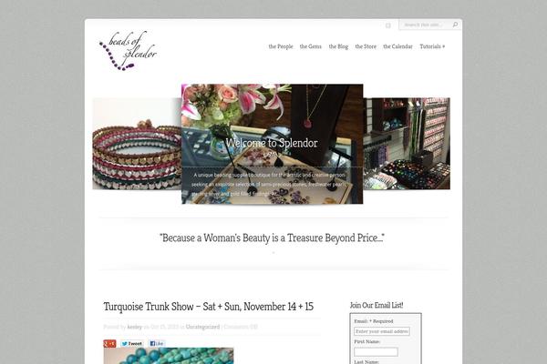 Chameleon theme site design template sample