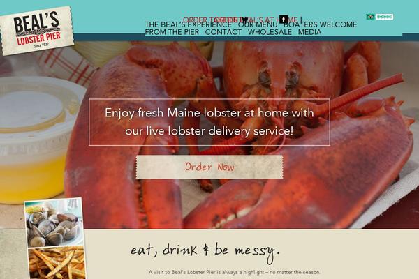 bealslobster.com site used Beals