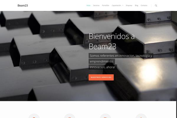 Salient theme site design template sample