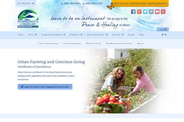 beanurbanfarmer.com site used Swihamain