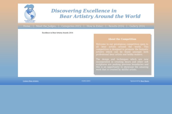 bearartistry.com site used Bear-artists-awards