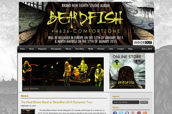 beardfishband.com site used Void