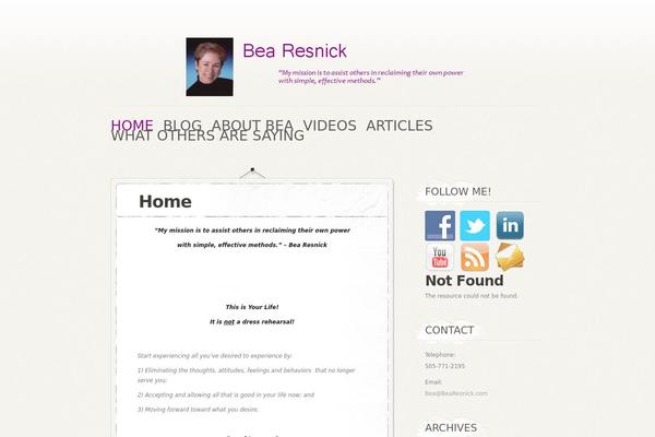 Personalpress theme site design template sample