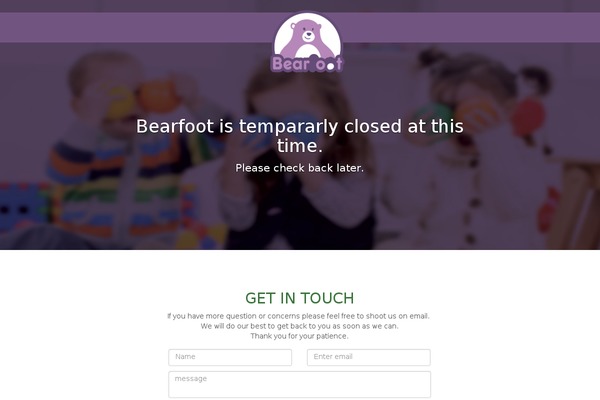 bearfootplay.ca site used Whiteblack