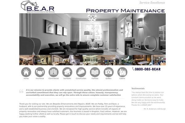 Canvas theme site design template sample