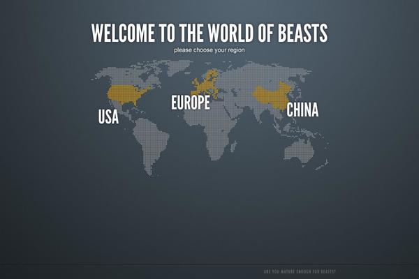 Beaststown theme websites examples