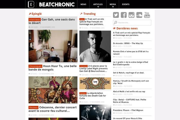 beatchronic.com site used Bc