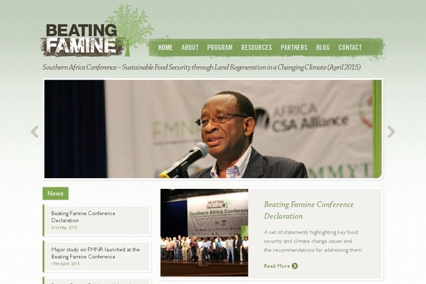 beatingfamine.com site used Beatingfamine