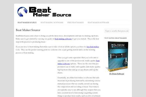 Headway theme site design template sample