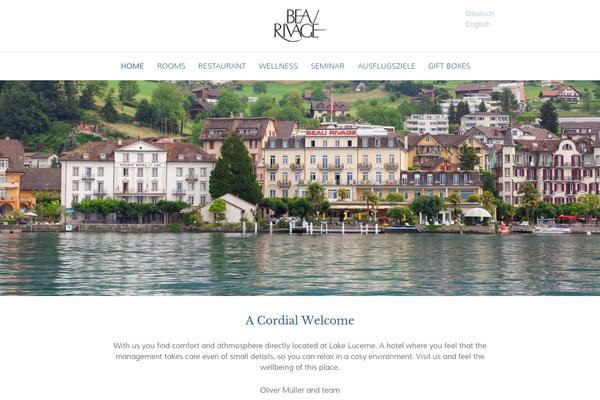 beaurivage-weggis.ch site used Rocket-ihotel