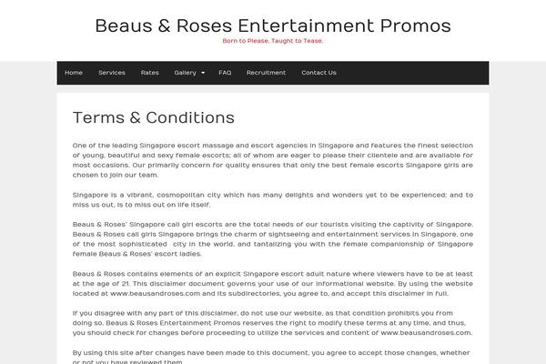 GeneratePress theme site design template sample