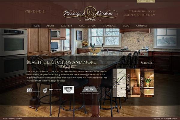 beautifulkitchensandmore.com site used Beautifulkitchens