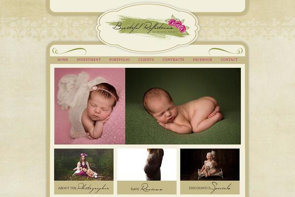 Prophoto4 theme site design template sample