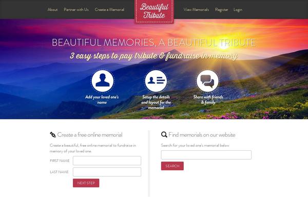 Fable theme site design template sample